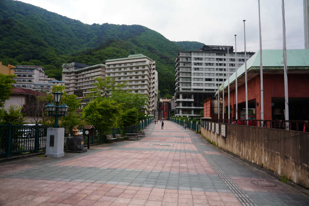 鬼怒川ーふれあい橋